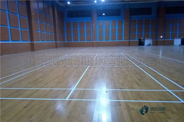 22mm厚籃球場地木地板品牌3