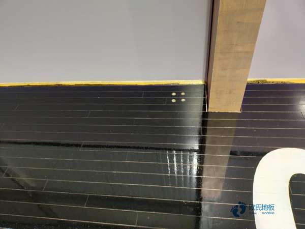 體育館木地板安裝圖解1